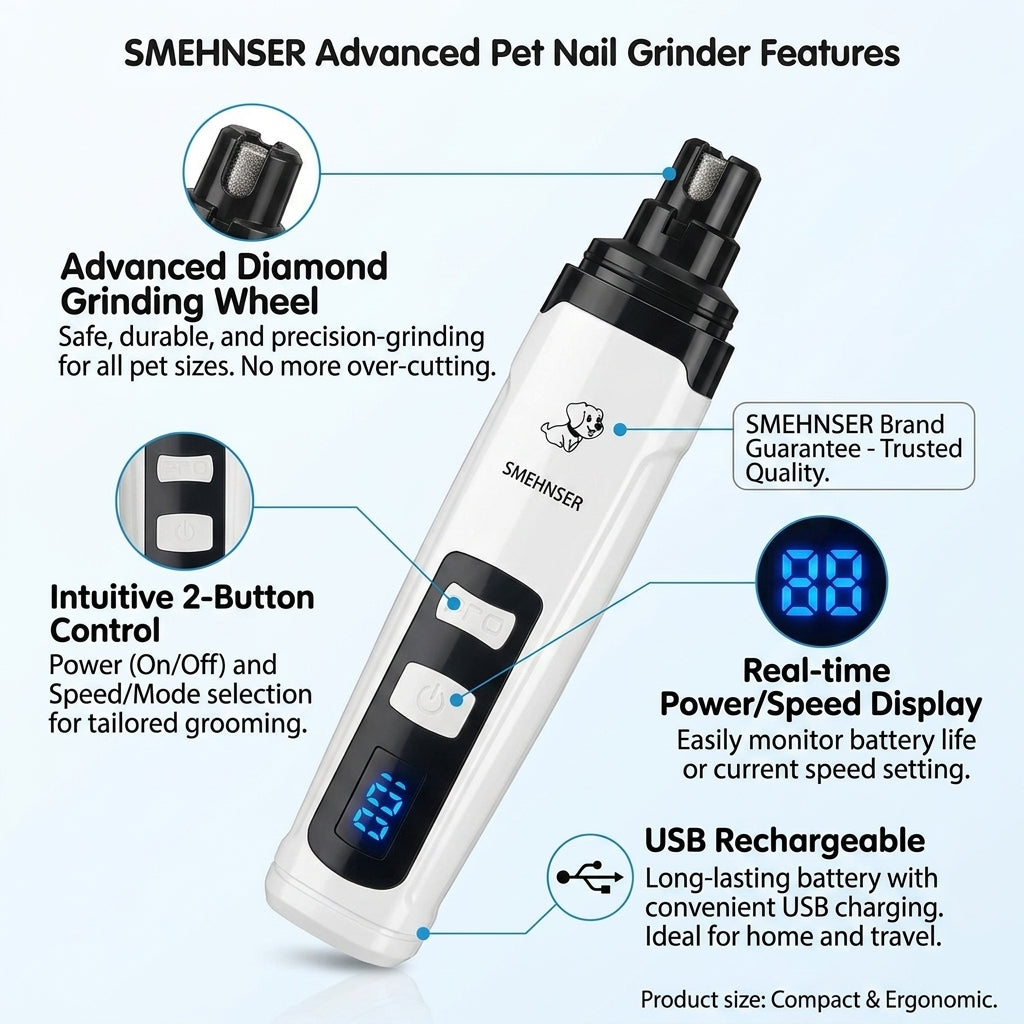 Electric Nail Grinder & Clipper